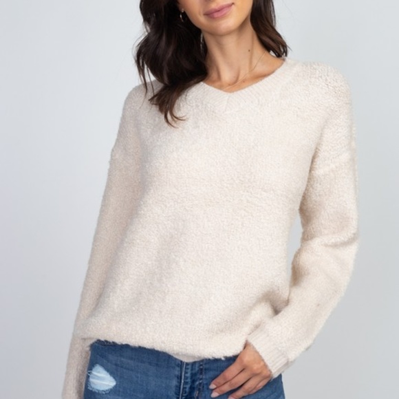 Sweaters - NWT Teddy V-Neck Pullover